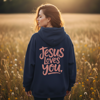 Load image into Gallery viewer, Jesus Loves You Hoodie