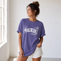Load image into Gallery viewer, Waikiki Vintage Graphic Tee