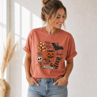 Load image into Gallery viewer, Trick or Treat Halloween Tee