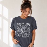Load image into Gallery viewer, Baseball Mom Survival Kit Tee