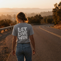 Load image into Gallery viewer, Let Love Win Tee