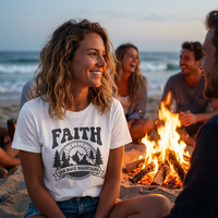 Load image into Gallery viewer, Faith Can Move Mountains Tee