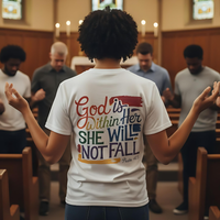 Load image into Gallery viewer, God is Within Her She Will Not Fall Tee