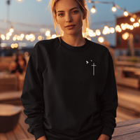 Load image into Gallery viewer, Cross and Doves Sweatshirt