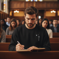 Load image into Gallery viewer, Cross and Doves Sweatshirt