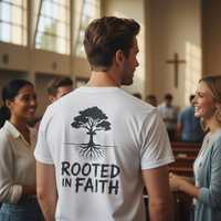 Load image into Gallery viewer, Rooted in Faith Tee