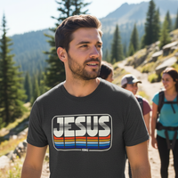 Load image into Gallery viewer, Retro Jesus King Tee
