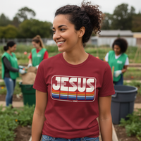 Load image into Gallery viewer, Retro Jesus King Tee